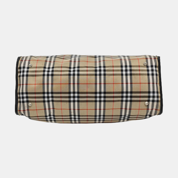 Canvas Top Handle Bag Beige