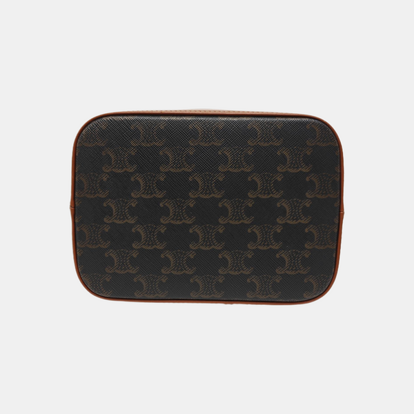 TRIOMPHE CANVAS Small Coated Canvas Brown