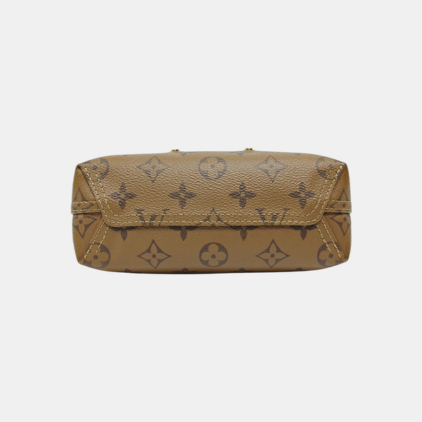 ATLANTIS BB Monogram Coated Canvas Brown