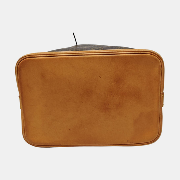 NOÉ BB Monogram Coated Canvas Brown