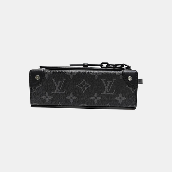 STEAMER Mini Monogram Coated Canvas Black