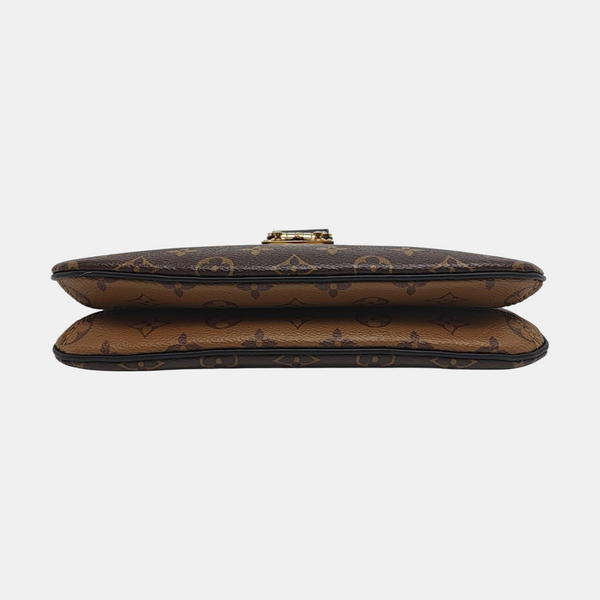 TWINNY Monogram Coated Canvas Brown