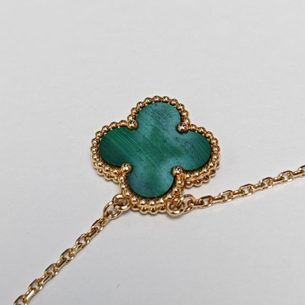 Vintage Alhambra 18k Gold Necklace