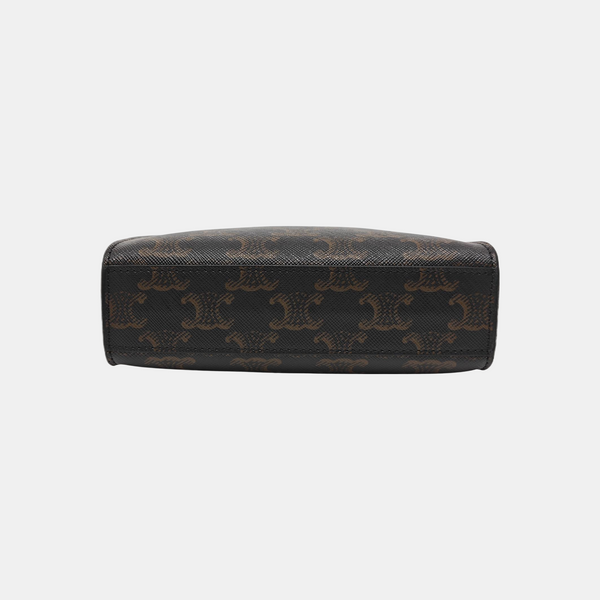CABAS CELINE Mini Coated Canvas Brown