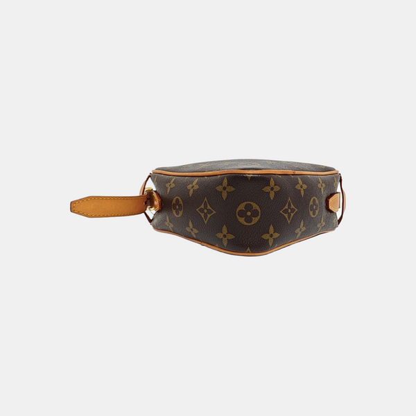 GAME ON Monogram Coated Canvas Brown