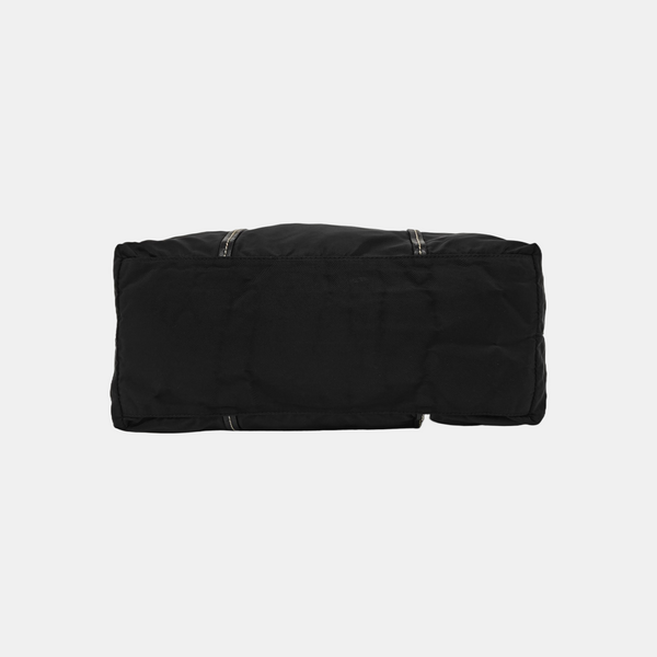 Nylon Shoulder Bag Black