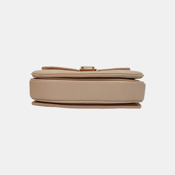 MÉTIS EAST WEST Monogram Calfskin Beige