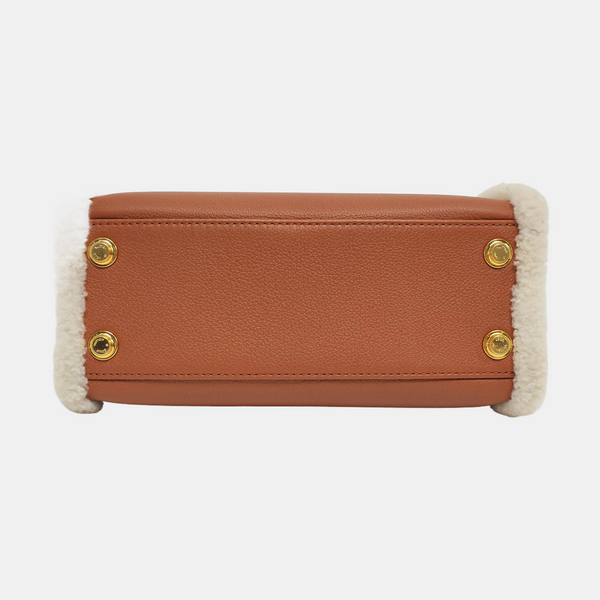 ON MY SIDE PM Calfskin Brown