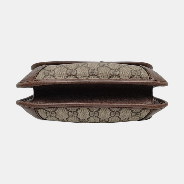 Neo Vintage Small Monogram Coated Canvas Beige