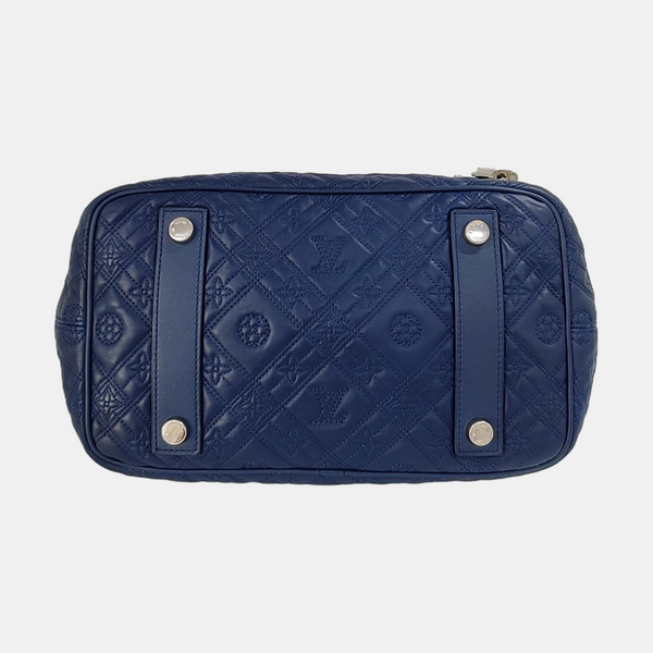 LILIA PM Monogram Calfskin Blue