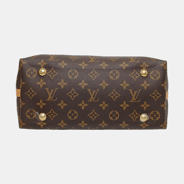 CARRYALL PM Monogram Coated Canvas Brown