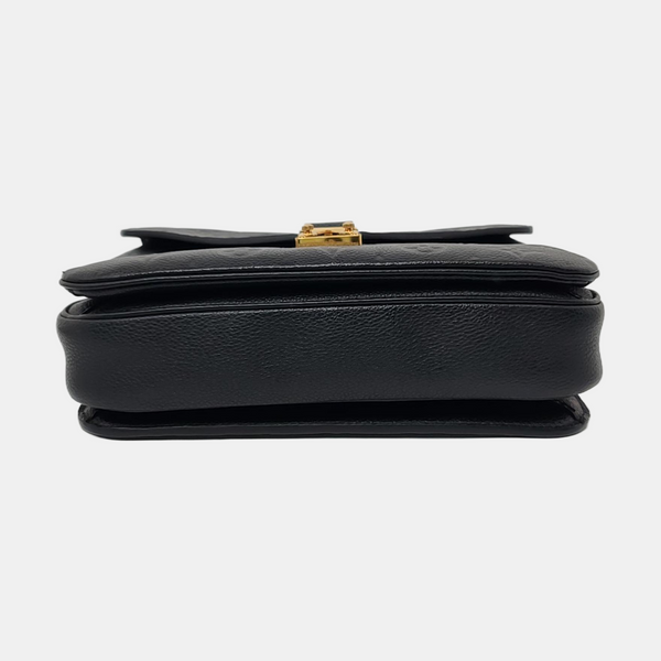 MÉTIS MM Monogram Calfskin Black