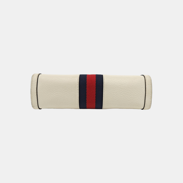 Ophidia Small Calfskin White
