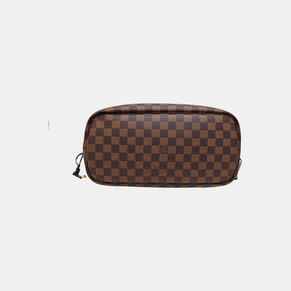 NEVERFULL MM Damier Ebene Coated Canvas Brown