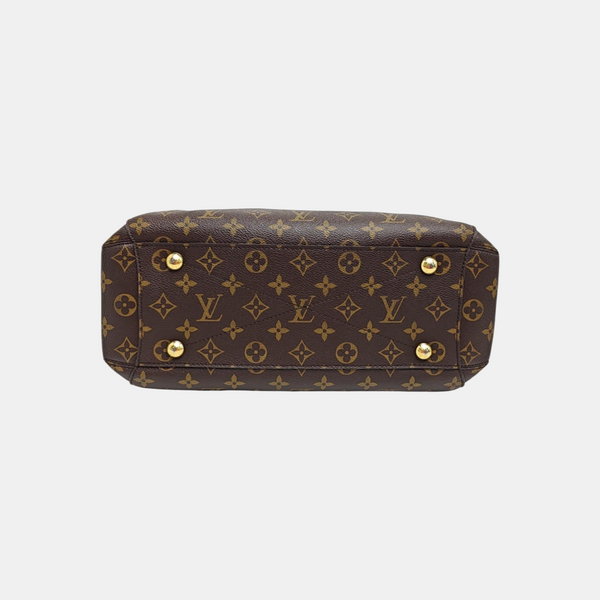 MONTAIGNE Monogram Coated Canvas Brown