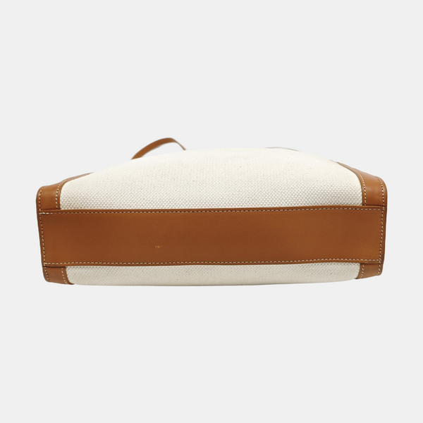Authenticated pre-owned CABAS CELINE Small Canvas White - Shoulder Bag at Looply