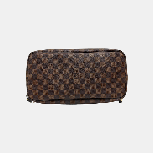 NEVERFULL MM Damier Ebene Coated Canvas Brown