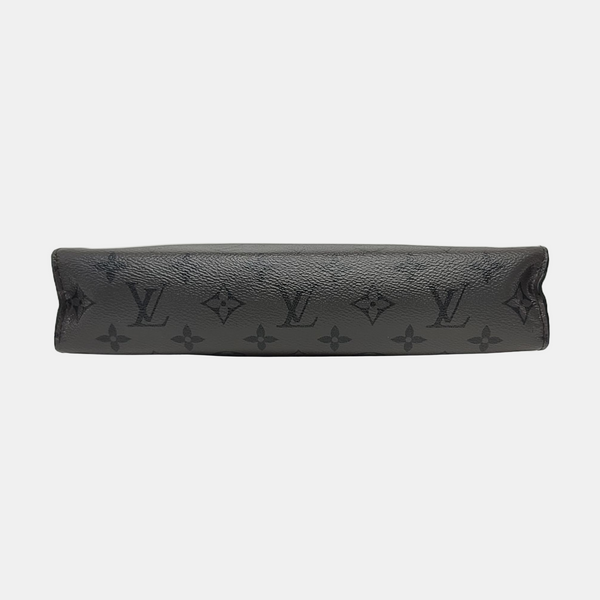 Pochette Voyag MM Monogram Coated Canvas Gray