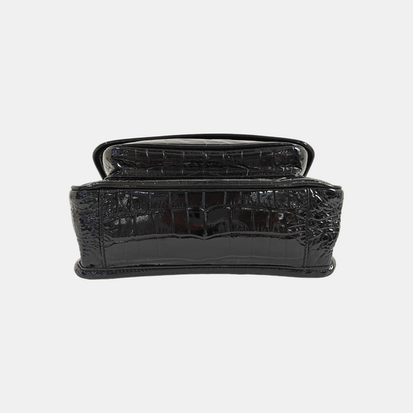 NIKI Small Patent Leather Black