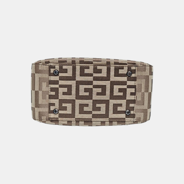 Canvas Shoulder Bag Brown