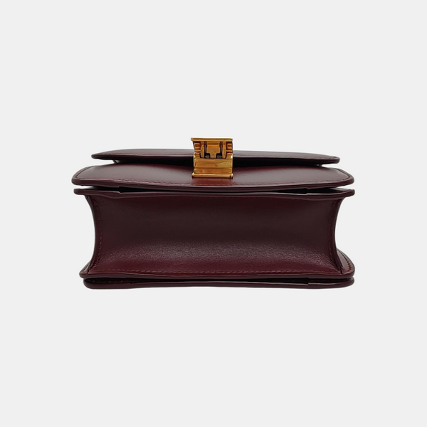 CLASSIC BOX Mini Piel de Becerro Rojo
