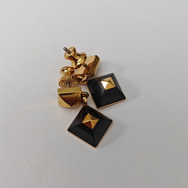 Metal Gold Stud Earrings