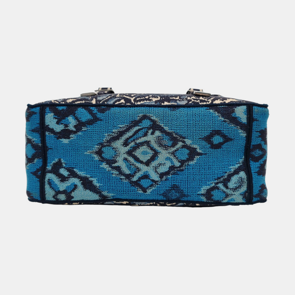 Authenticated pre-owned Diorcamp Fabric Blue - Crossbody Bag at Looply