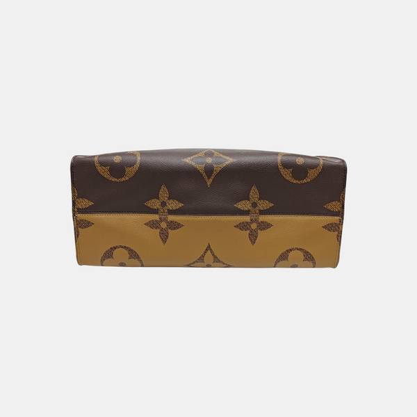 ONTHEGO GM Monogram Coated Canvas Brown
