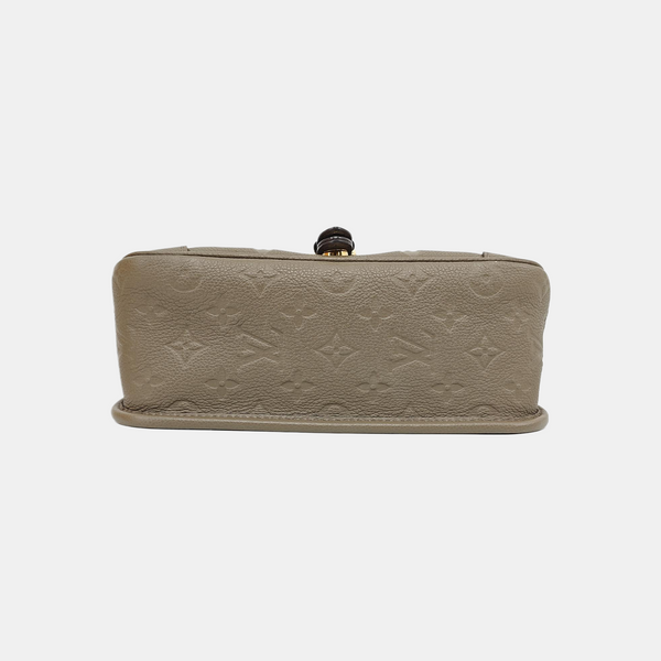 DIANE Monogram Calfskin Gray