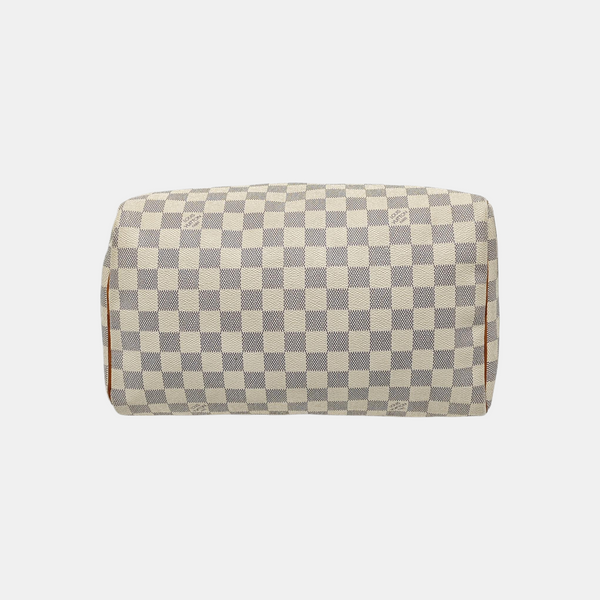 SPEEDY 30 Lona Damier Azur Revestida Blanca
