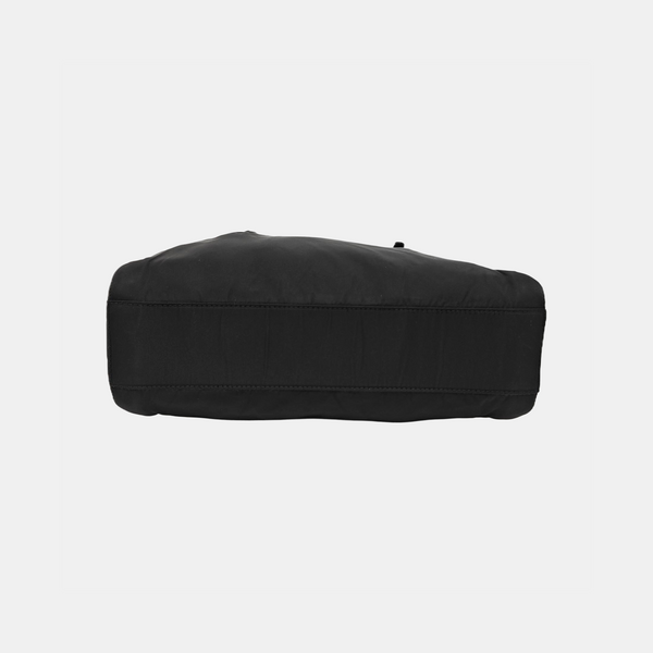 Nylon Shoulder Bag Black