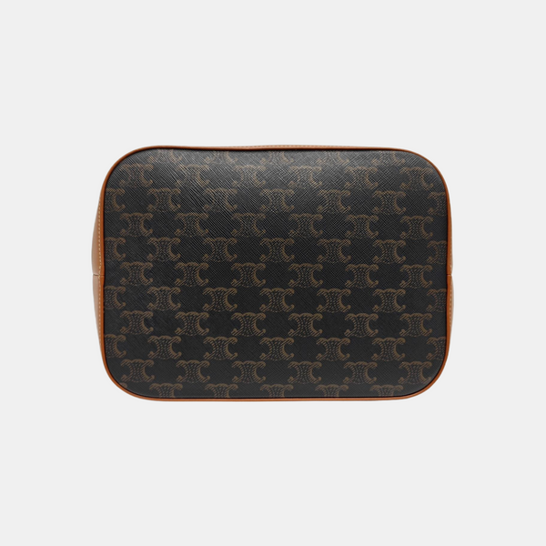 TRIOMPHE CANVAS Small Coated Canvas Yellow