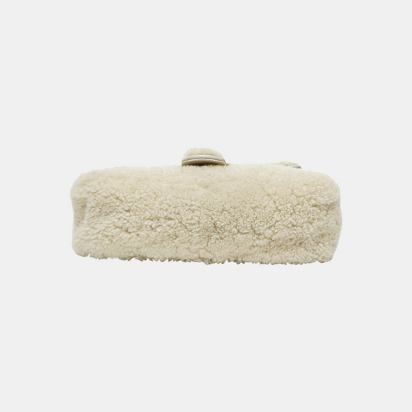 GG Marmont Medium Quilted Sheepskin Beige