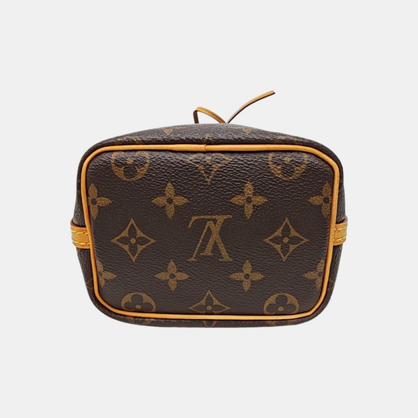 NÉONOÉ Nano Monogram Coated Canvas Brown