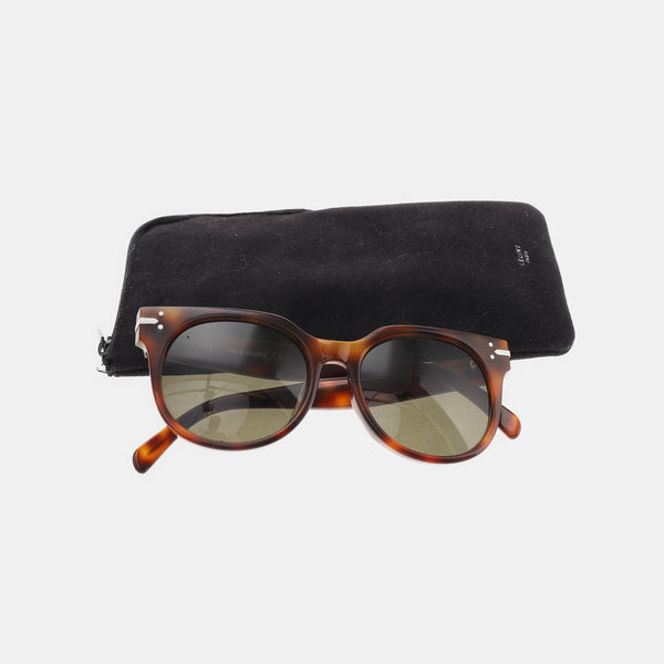 Green Synthetic Sunglasses