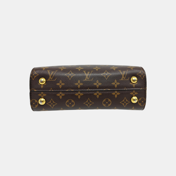 CLUNY PM Monogram Coated Canvas Brown