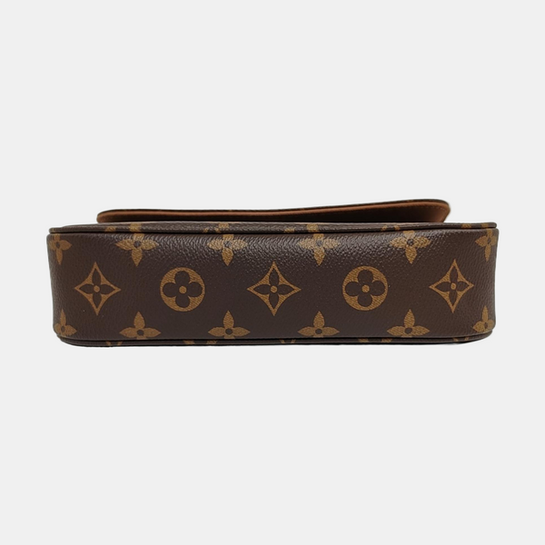 IVY Monogram Coated Canvas Brown