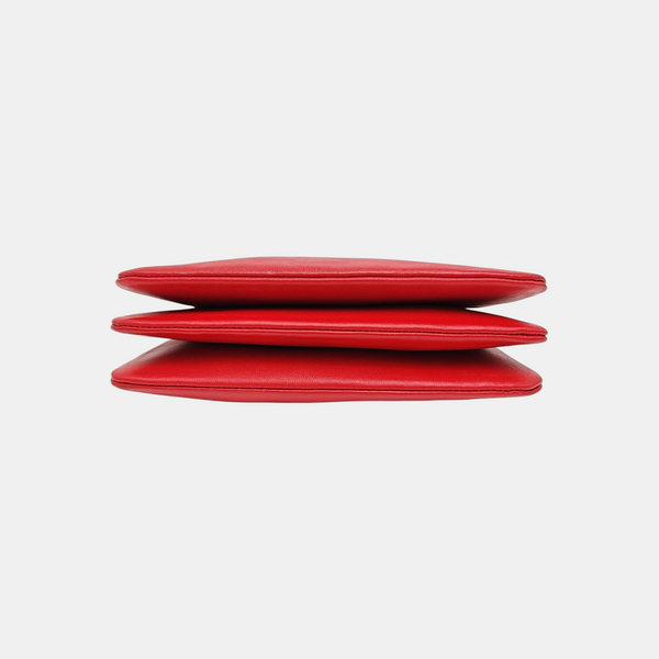 TRIO Small Calfskin Red