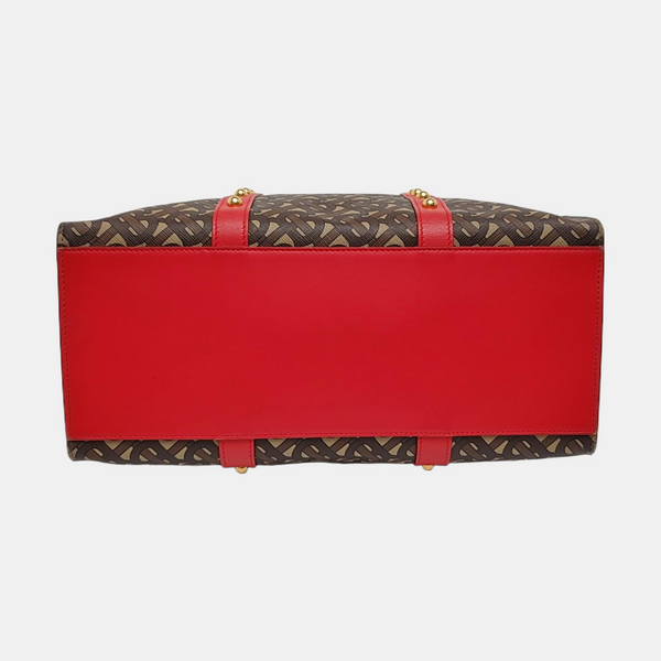 Coated Canvas Tote Bag Multicolor