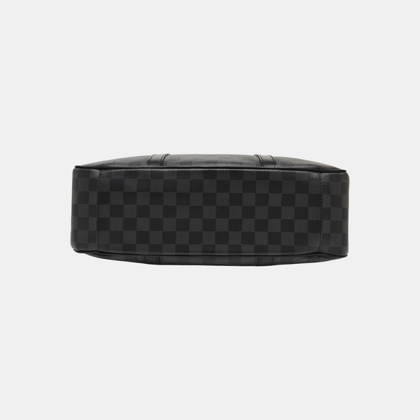 TADAO MM Damier Graphite Coated Canvas Gray