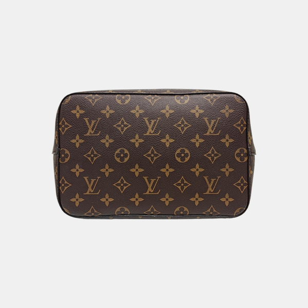 NÉONOÉ MM Monogram Coated Canvas Brown