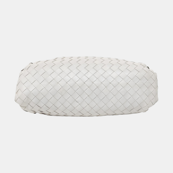 The Pouch Large Lambskin White