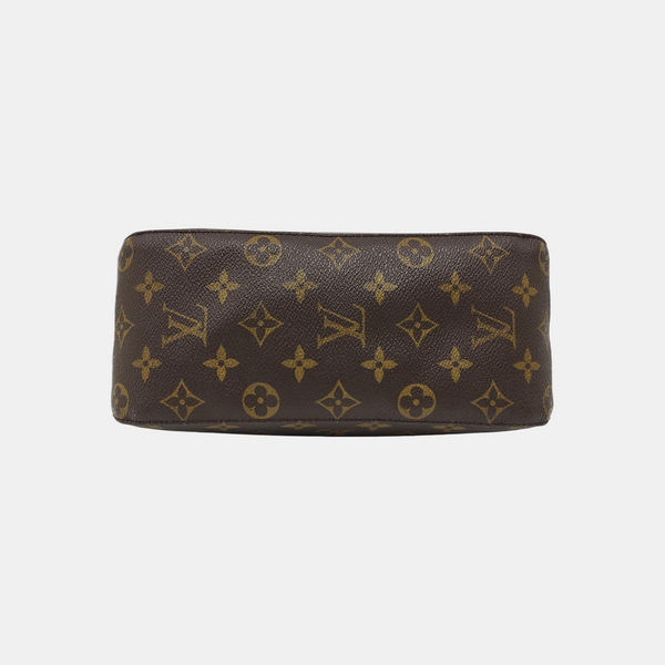LOOPING MM Monogram Coated Canvas Brown