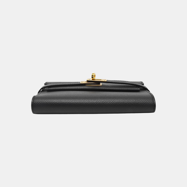 Kelly Epsom Black Wallet