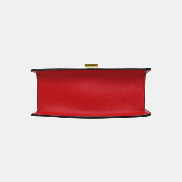 Sylvie Mini Calfskin Red