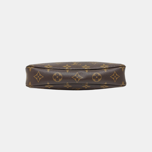 ACCESSOIRES GM Monogram Coated Canvas Brown