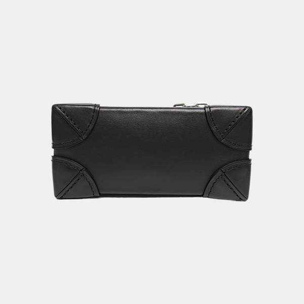 STEAMER Extra Small Monogram Coated Canvas Black