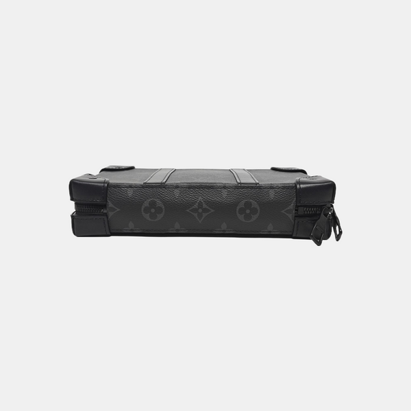 WALLET TRUNK Monogram Coated Canvas Gray