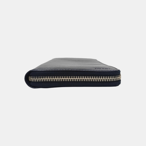 Saffiano Calfskin Wallet Blue