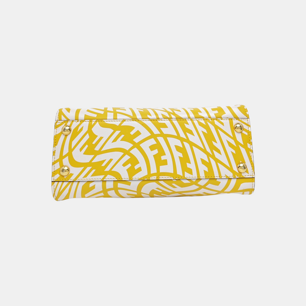 Peekaboo Mini Calfskin Yellow